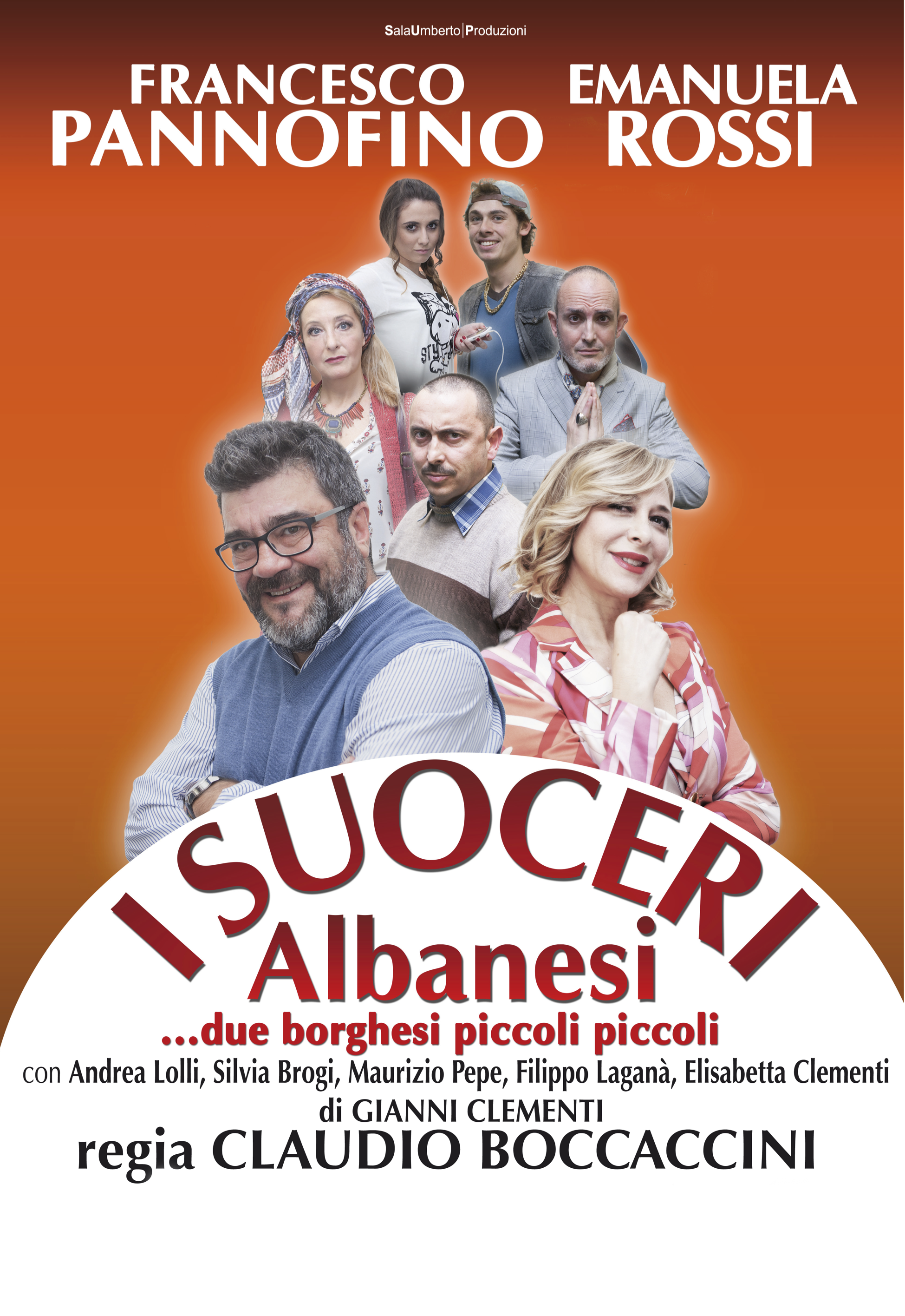 I suoceri Albanesi con Emanuela Rossi, locandina